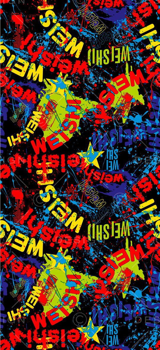 字母印花华亿平台图片