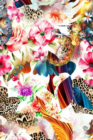 拼贴印花华亿平台图片