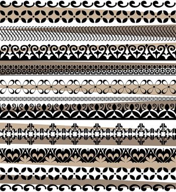 272514-时尚民族图案条纹