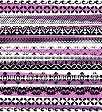 272515-时尚民族图案条纹