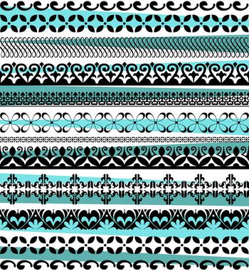 272516-时尚民族图案条纹