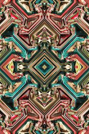 抽象印花华亿平台图片