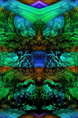 抽象印花华亿平台图片