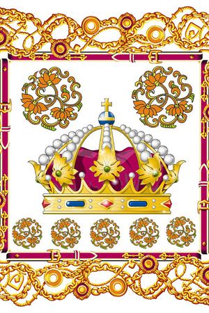 围巾印花华亿平台图片