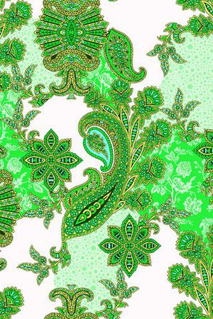 佩斯利印花华亿平台图片