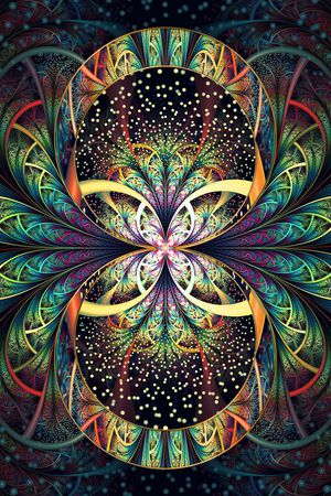 分形印花华亿平台图片