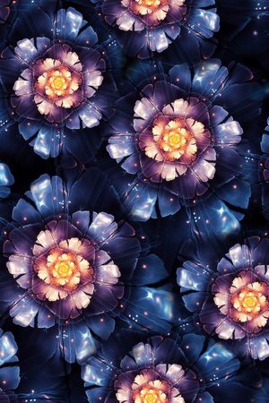 分形印花华亿平台图片