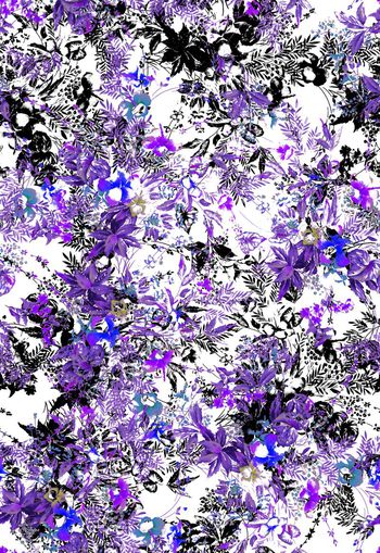 276646-多彩小花卉花朵组合