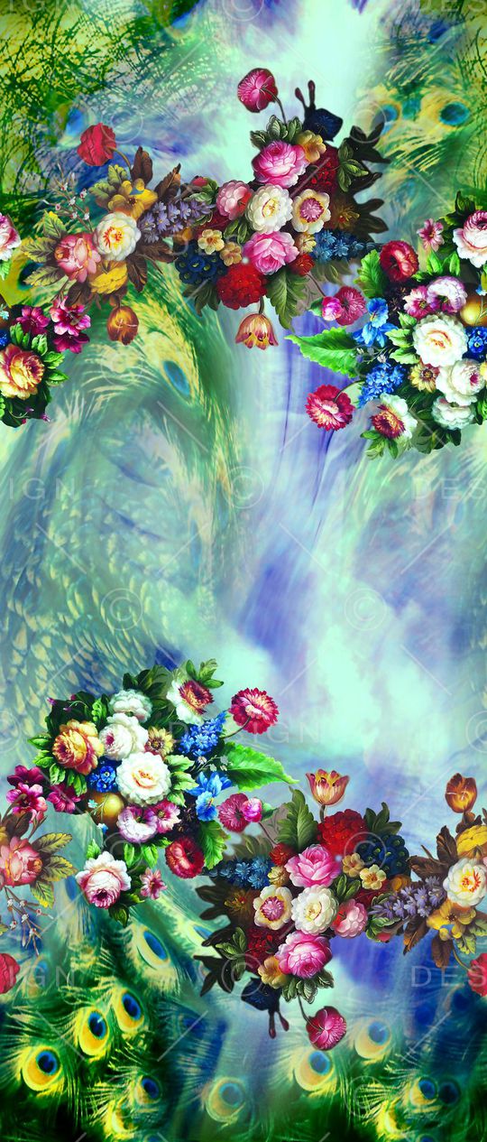 油画花卉印花华亿平台图片