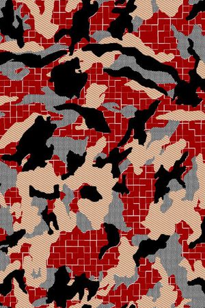 迷彩印花华亿平台图片