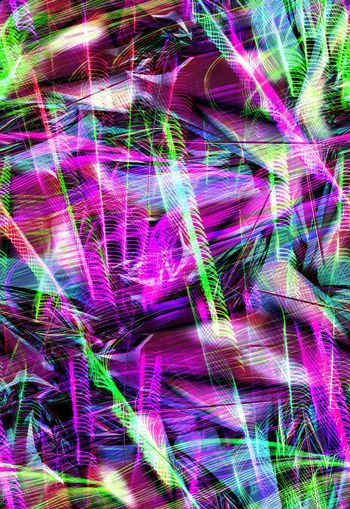 279640-多彩波浪光线抽象组合