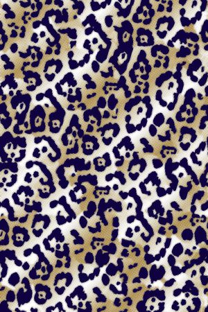 豹纹印花华亿平台图片