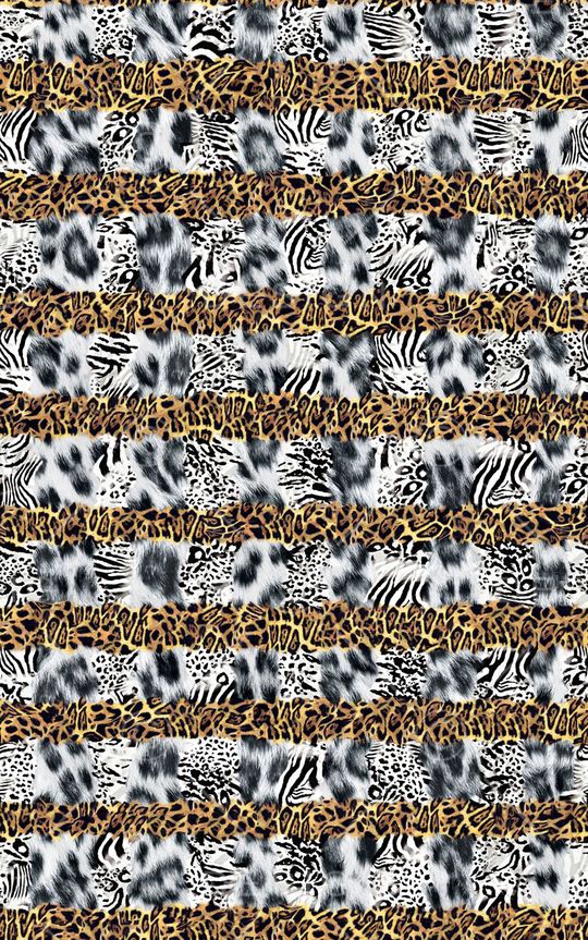 豹纹印花华亿平台图片