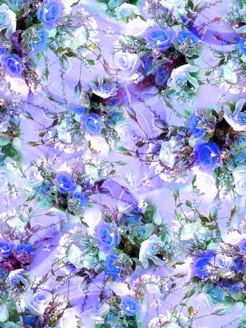 279709-多彩花卉花朵组合