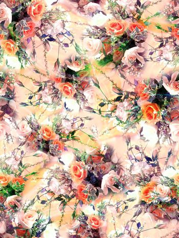 279710-多彩花卉花朵组合