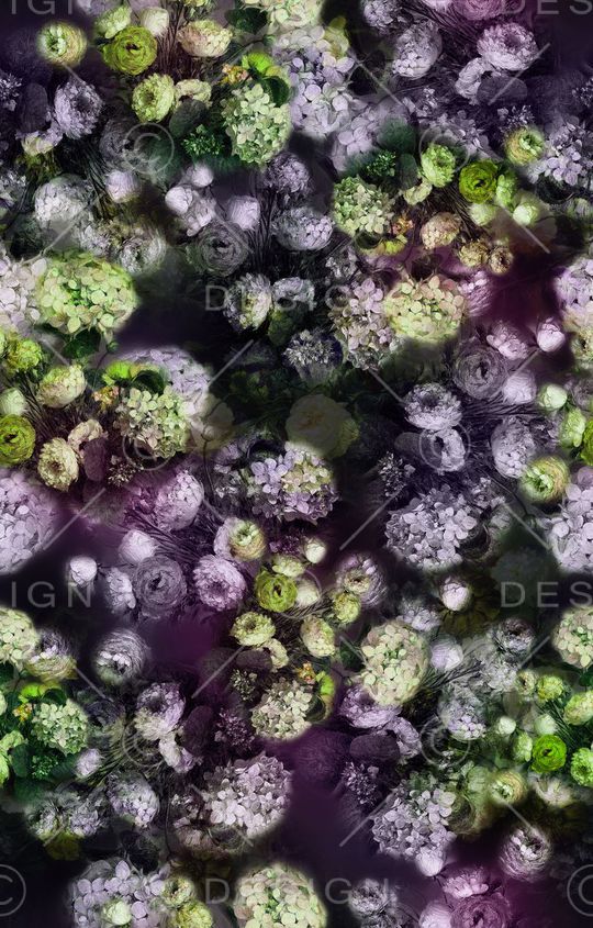 潘神花卉类印花华亿平台图片