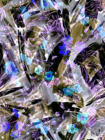 279822-多彩花卉花朵组合