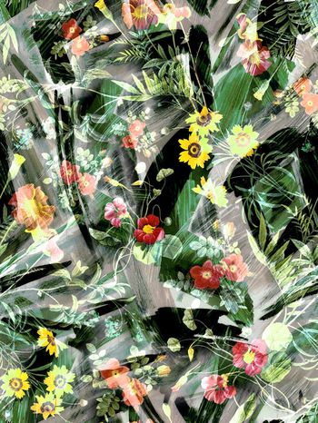 279823-多彩花卉花朵组合