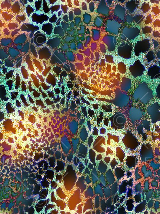 豹纹印花华亿平台图片