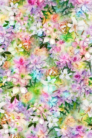 手绘印花华亿平台图片