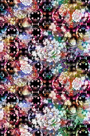 手绘印花华亿平台图片