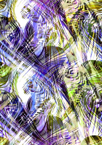 280017-多彩抽象线条