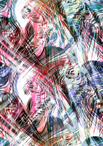 280018-多彩抽象线条