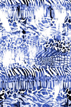 豹纹印花华亿平台图片