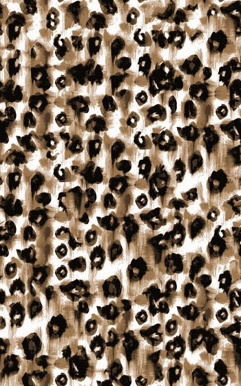 280300-水墨手绘豹纹笔触豹纹