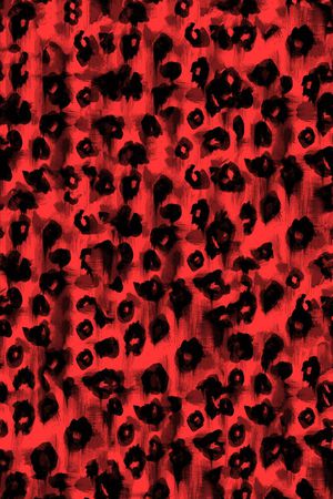 豹纹印花华亿平台图片