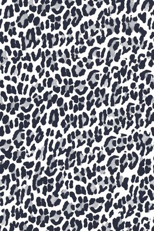 豹纹印花华亿平台图片