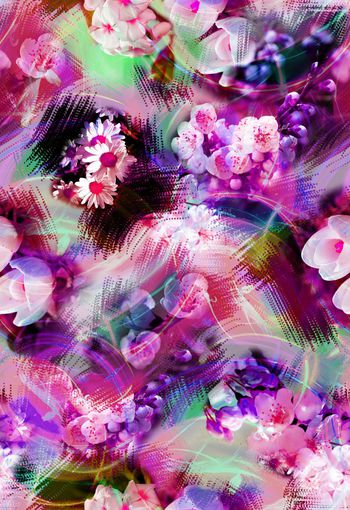 280428-多彩花卉花朵组合