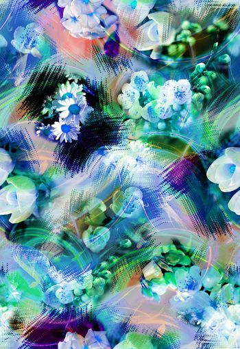 280429-多彩花卉花朵组合