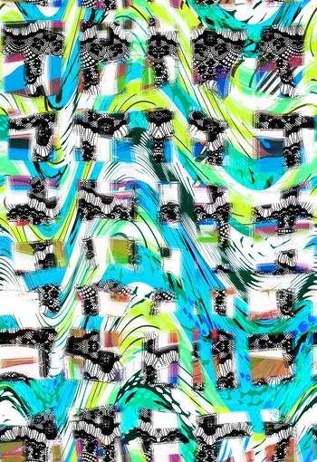 280441-多彩抽象格纹