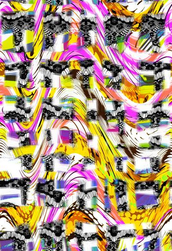 280442-多彩抽象格纹