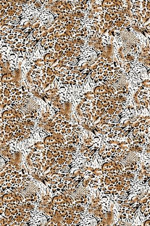 老虎纹印花华亿平台图片