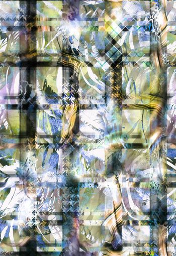 280539-抽象格纹动物纹组合