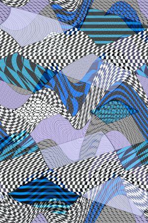 几何印花华亿平台图片