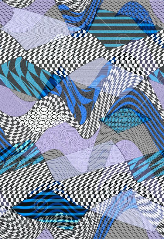 几何印花华亿平台图片