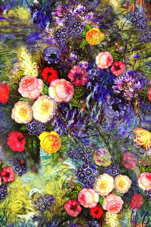 油画印花华亿平台图片