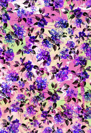 280879-多彩花卉花朵组合