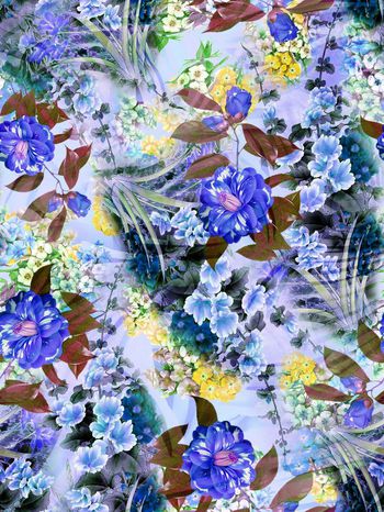 281031-多彩花卉花朵组合