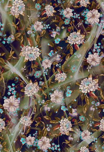 281115-深底花卉花朵光感组合