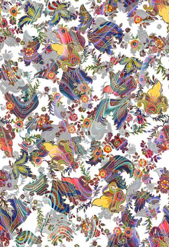 281121-多彩民族风腰果花佩斯利组合