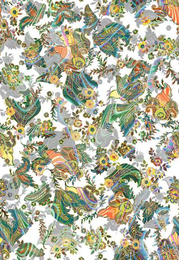 281122-多彩民族风腰果花佩斯利组合