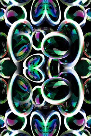 抽象印花华亿平台图片