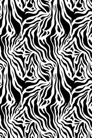 斑马纹印花华亿平台图片