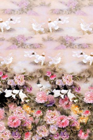 手绘印花华亿平台图片