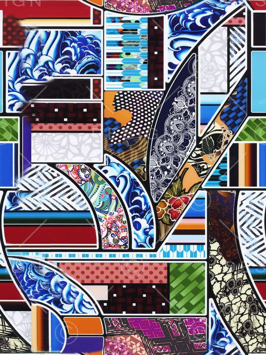 青花印花华亿平台图片