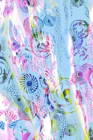 几何印花华亿平台图片